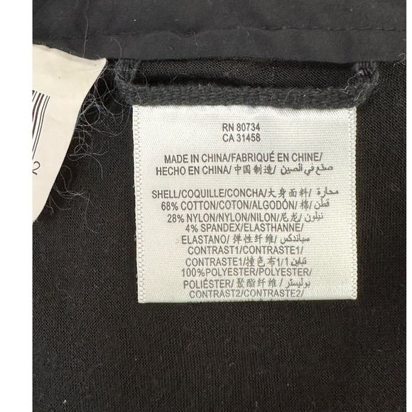 BCBGMaxAzria black ruffled short sleeves blouse size M - Picture 6 of 10